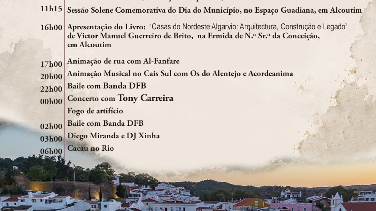 Imagem do evento: Dia do Município de Alcoutim 2026