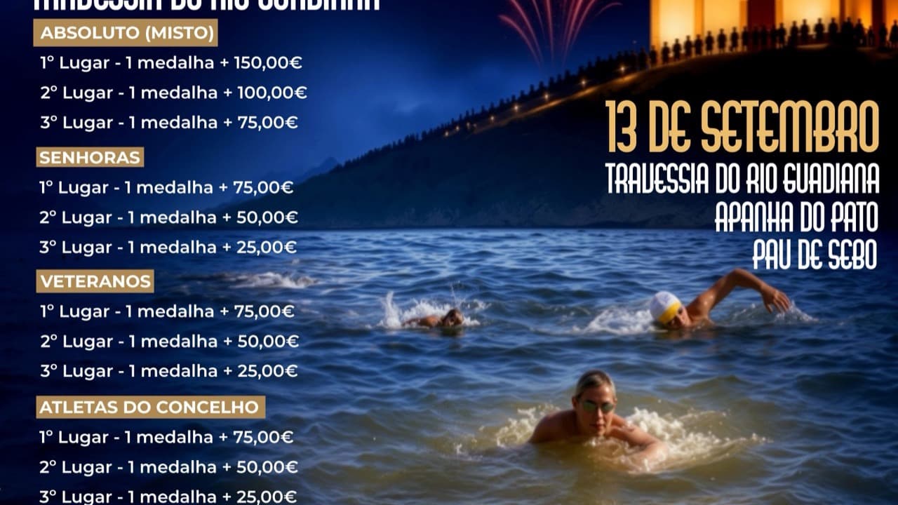Imagem do evento: Pau de Sebo, Travessia do Guadiana a Nado e Apanha do Pato