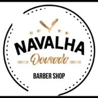 Logótipo de Barbearia Navalha Dourada — Beleza & Bem-estar em Alenquer