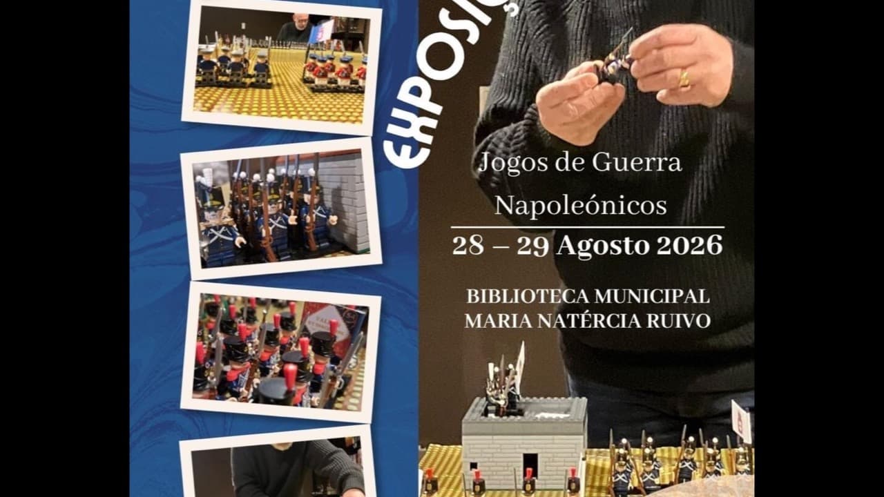 Imagem do evento: Exposição "Jogos de Guerra Napoleónicos"