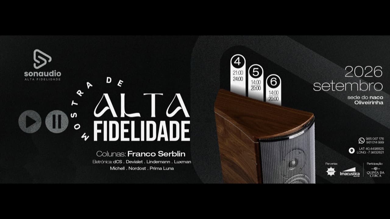 Imagem do evento: Mostra de Equipamentos de Alta Fidelidade