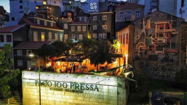 Logótipo de Paço 100 Pressa — Restauração na Covilhã