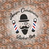 Logótipo de Amigos Cabeleireiros — Barber Shop — Beleza & Bem-estar em Montijo