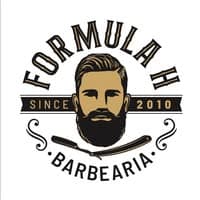 Logótipo de Fórmula H Barbearia — Beleza & Bem-estar em Montijo