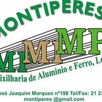 Logótipo de Montiperes — Caixilharia de Alumínio e Ferro — Serviços em Montijo