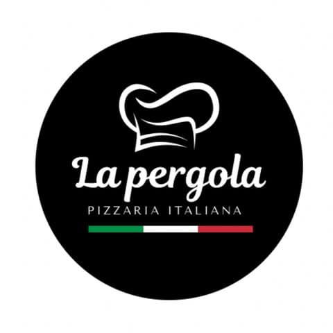 Logótipo de Pizzaria Lá Pérgola — Restauração