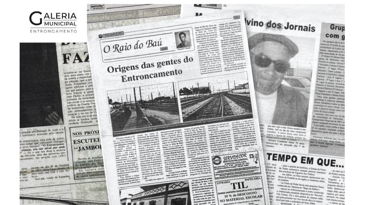 Imagem da notícia: Exposição na Galeria Municipal reúne recortes de imprensa entre 1952 e 2002