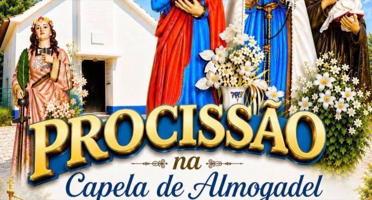 Imagem do evento: Procissão na Capela de Almogadel