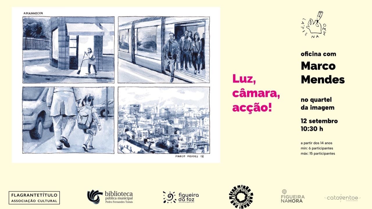 Imagem do evento: Oficina «Luz, Câmara, Acção», com Marco Mendes