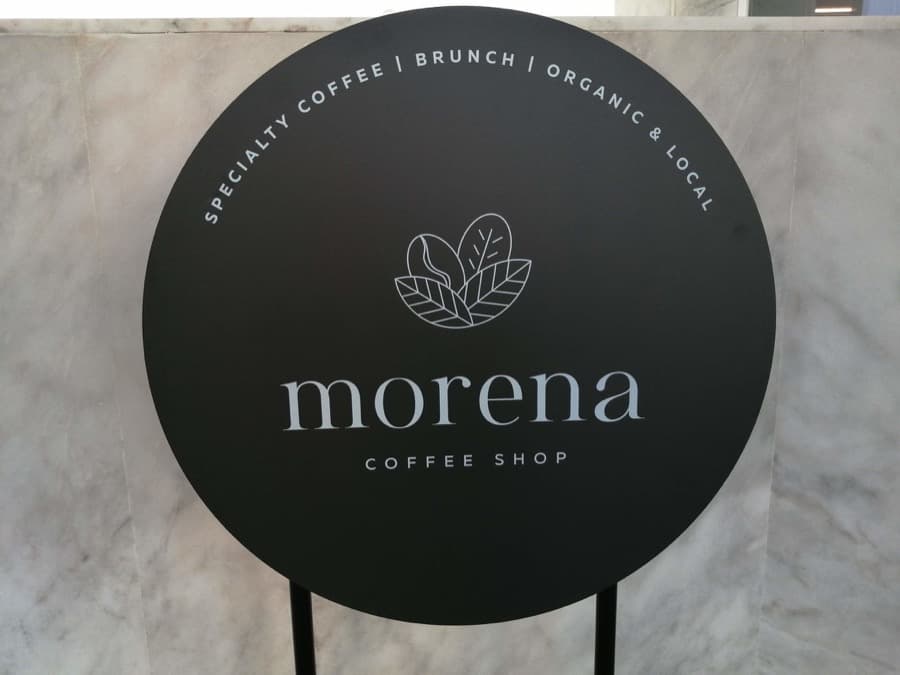 Logótipo de Morena Coffee Shop — Restauração
