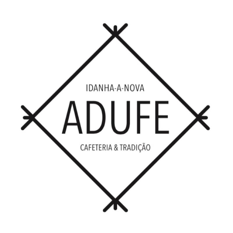 Logótipo de Adufe — Cafetaria & Tradição — Restauração em Idanha-a-Nova