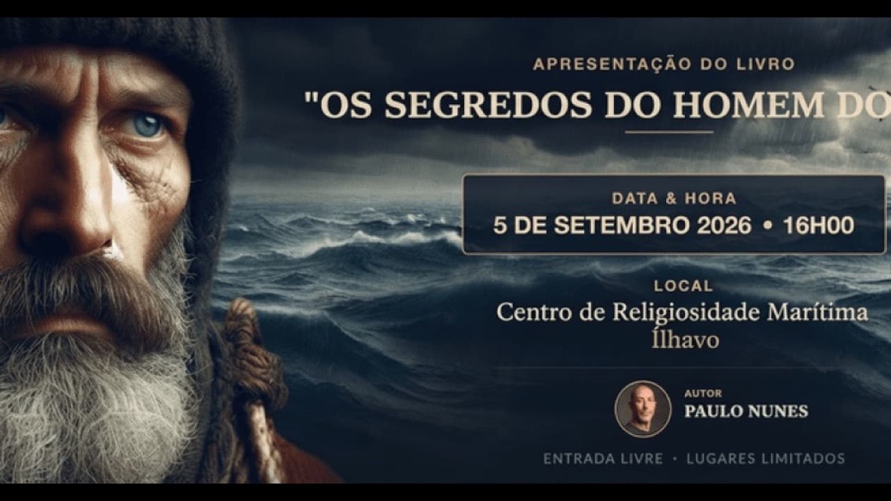 Imagem do evento: Apresentação do livro "Os segredos do homem do mar"
