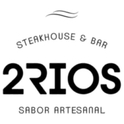 Logótipo de 2Rios – Steakhouse & Bar — Restauração