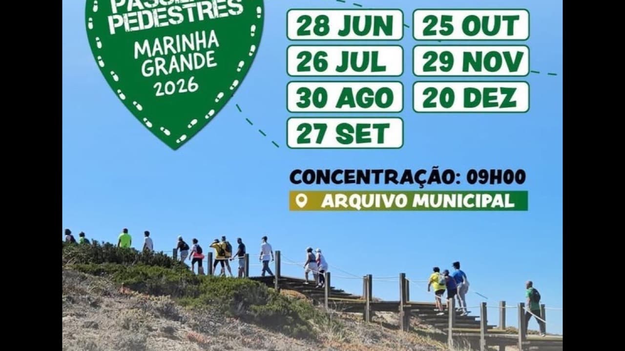 Imagem do evento: Passeio Pedestre — Marinha Grande