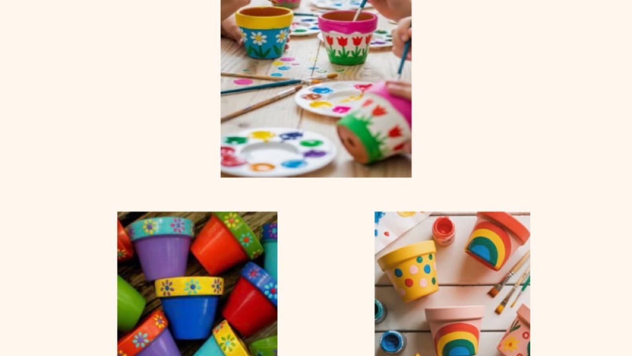 Imagem do evento: Workshop "Vamos Pintar um Vaso"