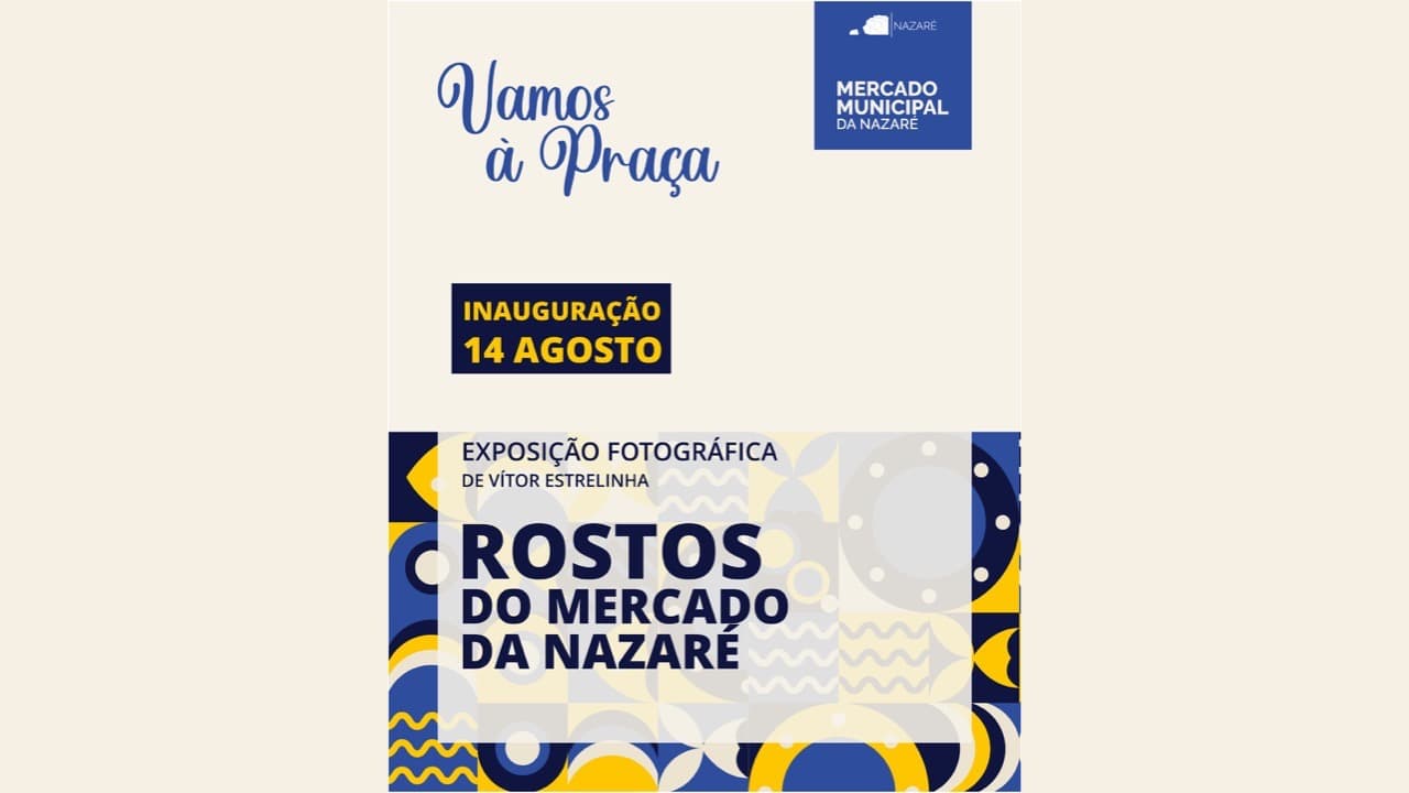 Imagem do evento: Exposição "Rostos do Mercado da Nazaré"