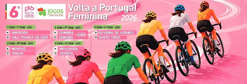 Imagem da notícia: Volta a Portugal Feminina parte do Montijo na 2.ª etapa