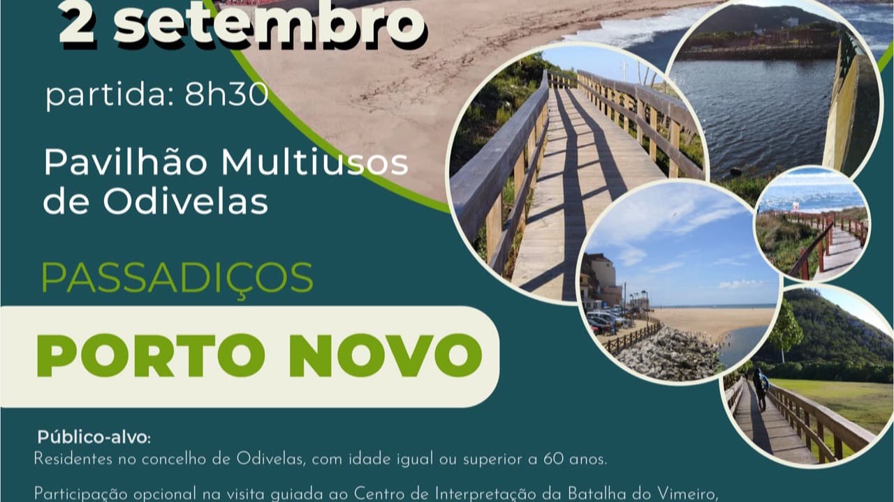 Imagem do evento: Caminhada Passadiços — Porto Novo