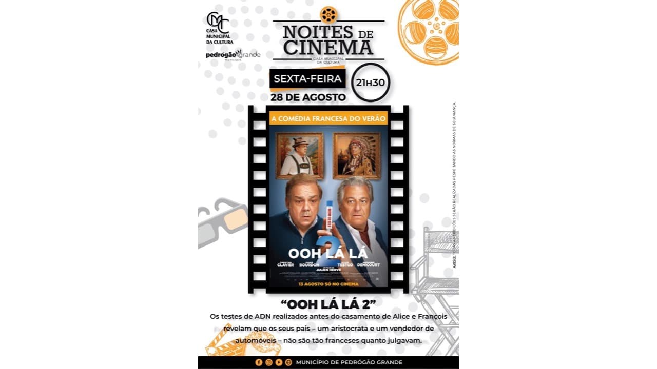 Imagem do evento: Noites de Cinema: "Ooh Lá Lá 2"