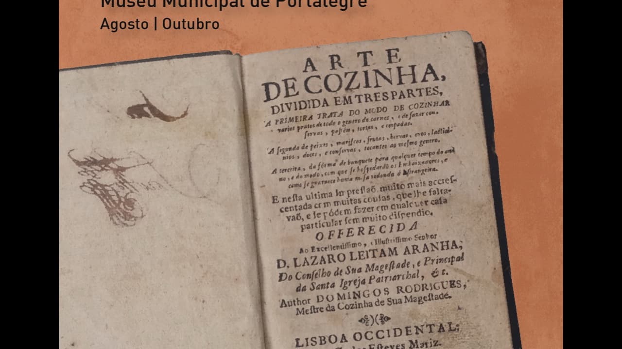 Imagem do evento: Exposição do livro “Arte de Cozinha, dividida em tres partes…”