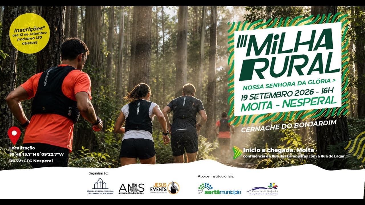 Imagem do evento: III Milha Rural Nossa Senhora da Glória
