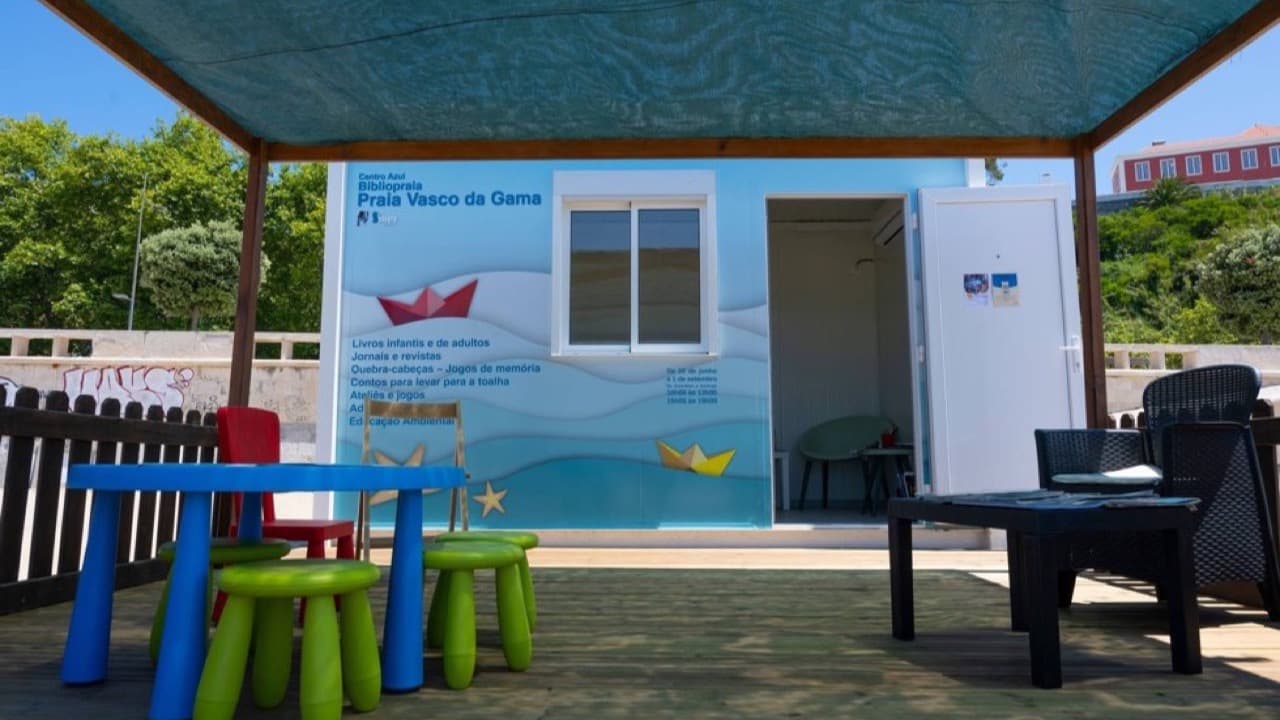 Imagem do evento: BiblioPraia / Centro Azul