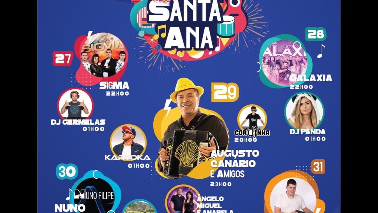Imagem do evento: Festa em Honra de Santa Ana 2026 – Vila do Mato