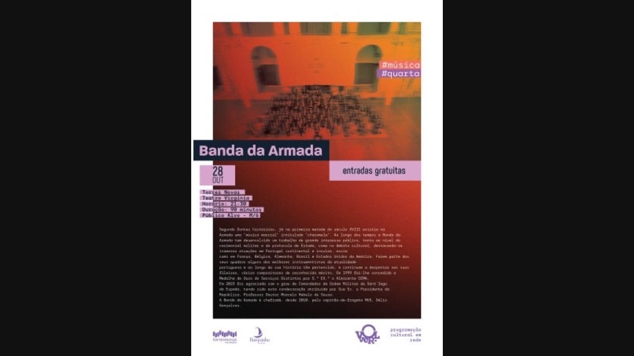 Imagem do evento: Música — Banda da Armada