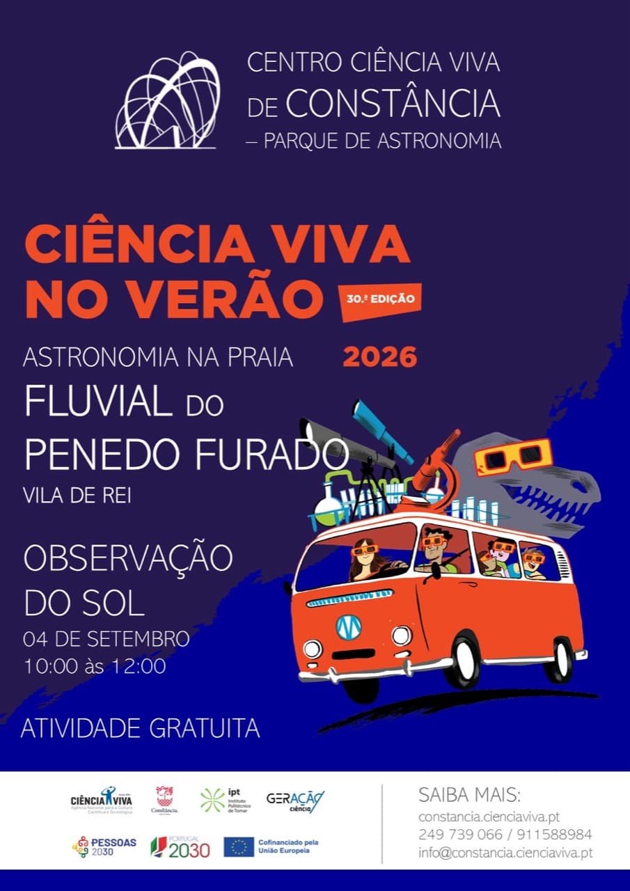 Imagem do evento: Ciência Viva no Verão — Observação do Sol (setembro)