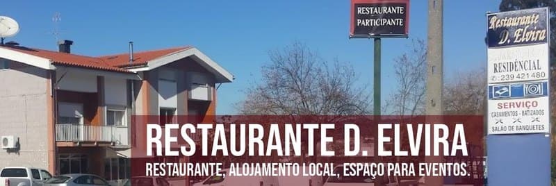 Logótipo de Restaurante Dona Elvira — Restauração em Vila Nova de Poiares