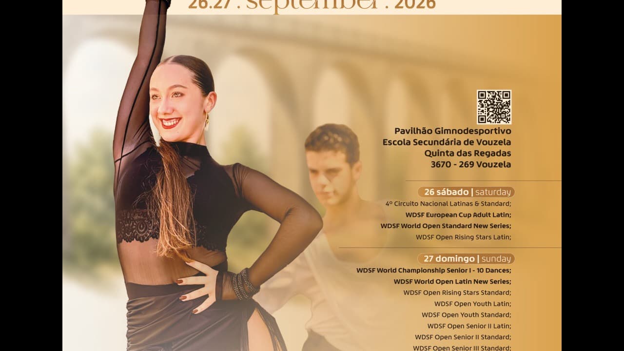 Imagem da notícia: Vouzela Dance Festival vai reunir 1.500 participantes nos dias 26 e 27 de setembro