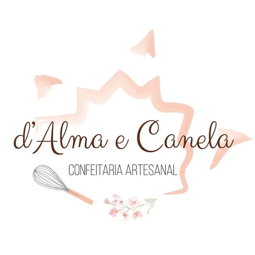 Logótipo de d'Alma e Canela — Restauração