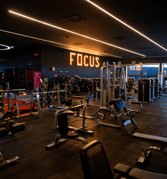 Logótipo de Focus Fitness — Desporto em Barcelos