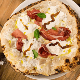 Logótipo de Pizza d'Artista — Restauração em Braga