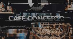 Logótipo de Café Concerto — Restauração em Coimbra