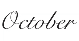Logótipo de October — Comércio em Coimbra