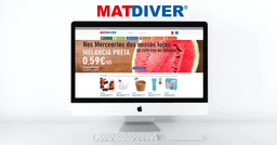 Logótipo de Matdiver — Comércio em Faro