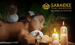 Logótipo de Sabaidee Thai Massage — Beleza & Bem-estar em Faro