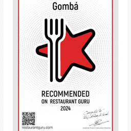Logótipo de Café Gomba — Restauração em Lagos