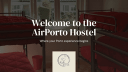 Logótipo de AirPorto Hostel — Alojamento em Maia