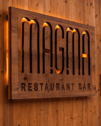 Logótipo de Magma — Restauração em São Roque do Pico