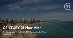 Logótipo de Century 21 New Vibe — Imobiliário em Silves