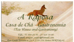 Logótipo de Restaurante A Raposa — Restauração em Sintra