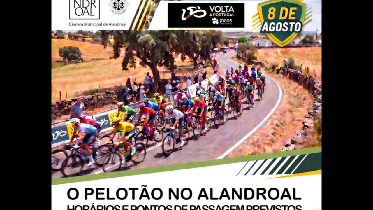 Imagem da notícia: Volta a Portugal em Bicicleta com passagem pelo concelho e meta volante no Alandroal