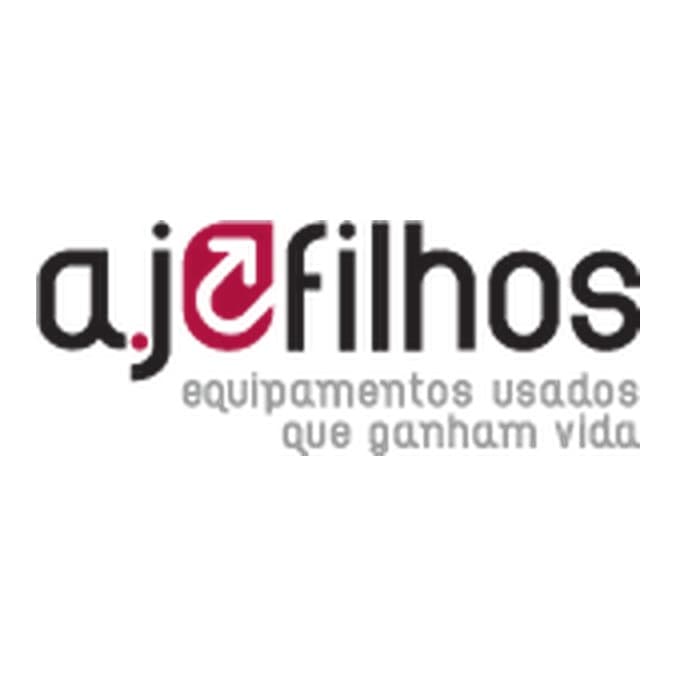Logótipo de AJ&Filhos – Equipamentos Novos e Usados — Comércio em Batalha