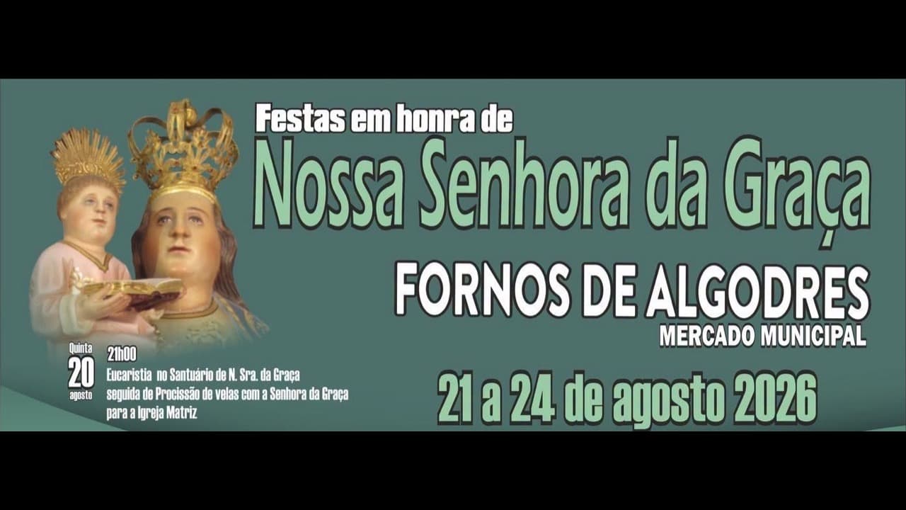 Imagem da notícia: Festas de Nossa Senhora da Graça juntam Ivandro, Santos & Pecadores e José Cid
