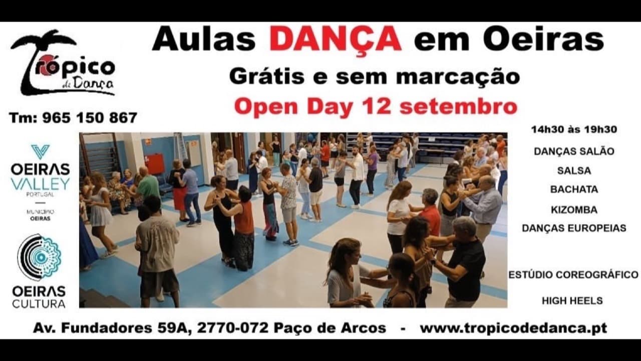 Imagem do evento: Open Day da Trópico de Dança — aulas experimentais gratuitas