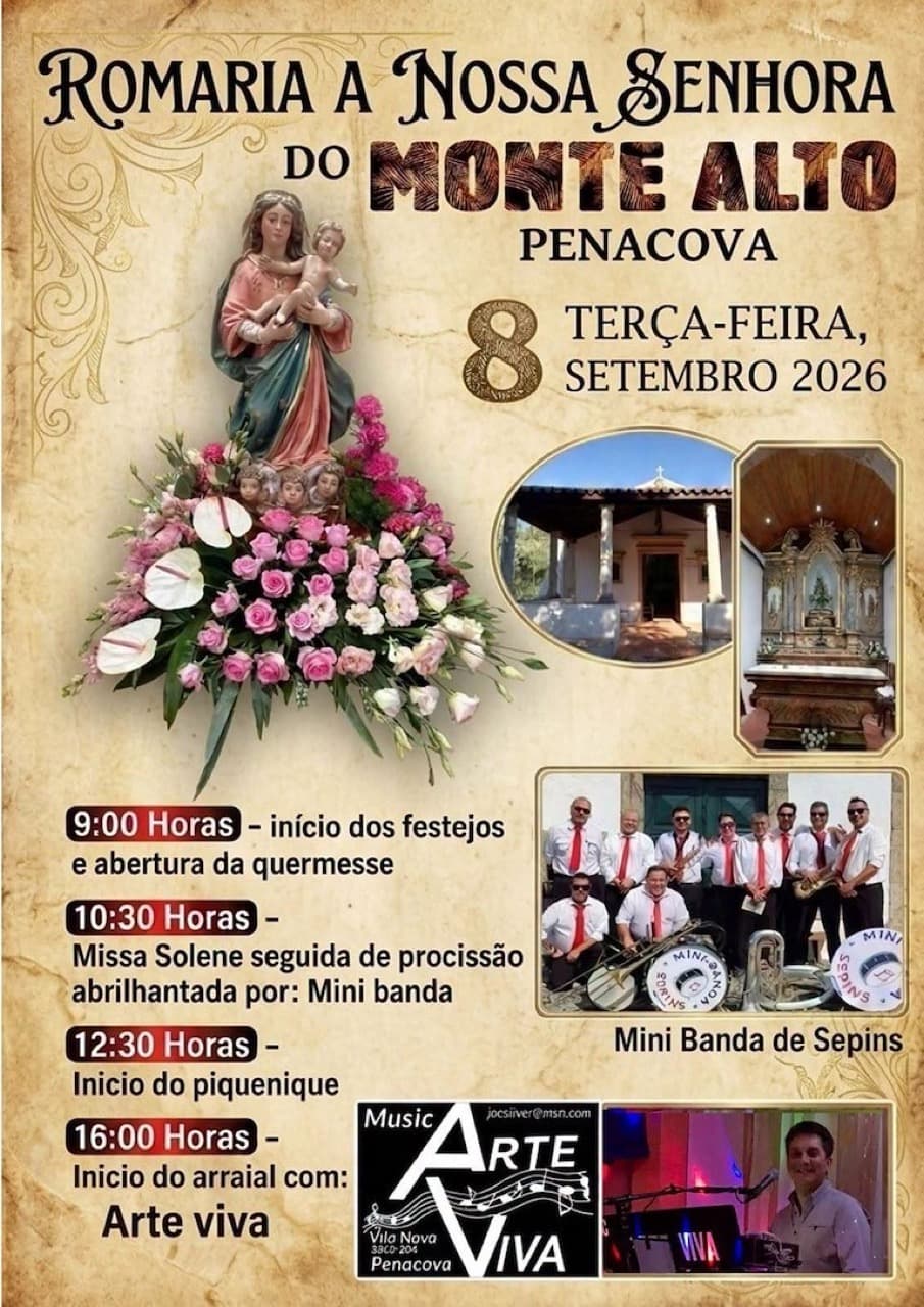 Imagem do evento: Romaria a Nossa Senhora do Monte Alto