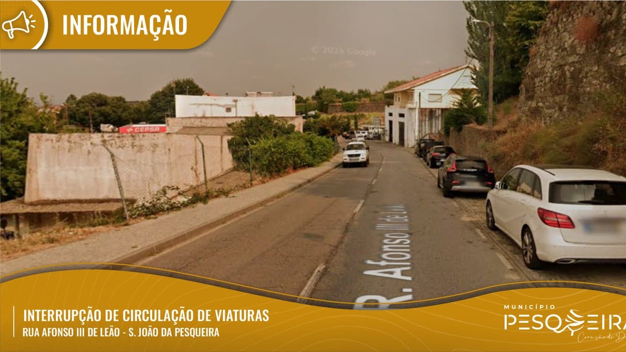 Imagem da notícia: Interrupção do trânsito para instalação de fibra ótica