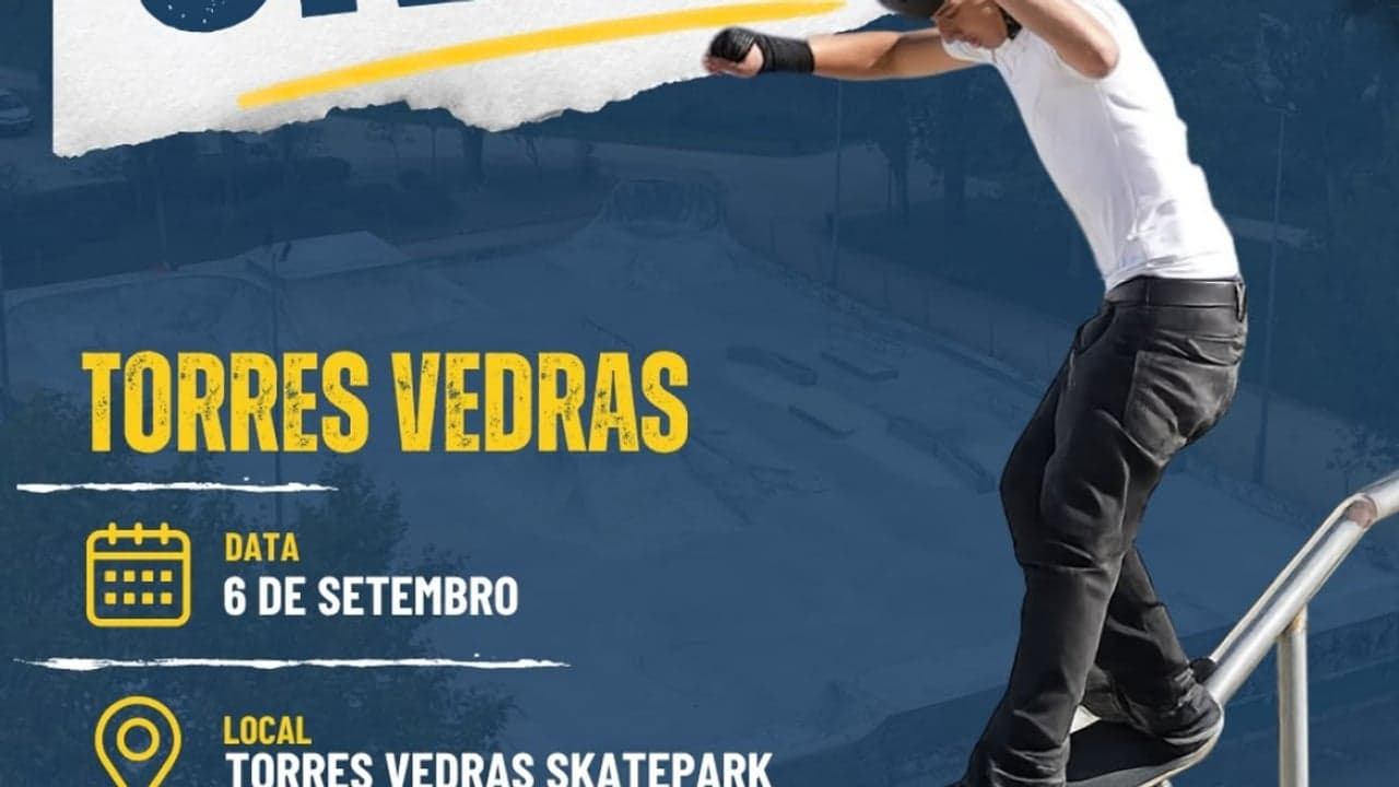Imagem da notícia: Etapa de skate da Liga APL em Torres Vedras